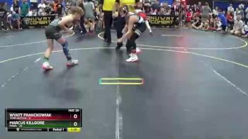 107 lbs Quarterfinals (8 Team) - Marcus Killgore, POWA vs Wyatt Franckowiak, Team Gotcha