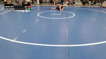 138 lbs Round 2 - Adrian Joey, Scottsbluff vs Liam Harman, Lincoln Standing Bear
