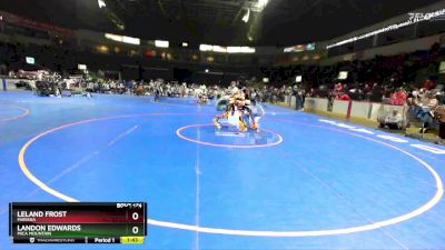 106 lbs Quarterfinal - Leland Frost, Marana vs Landon Edwards, Mica Mountain