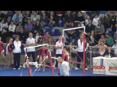 Lexie Priesman (USA) Jesolo 2012 - UB - 14.70, 2nd place