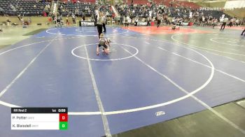 49 lbs Rr Rnd 2 - Peyton Potter, Green River Grapplers vs Kyler Blaisdell, Brothers Of Steel