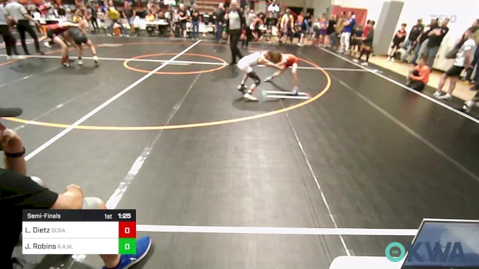 80 lbs Semifinal - Landon Dietz, Scrap Yard Training vs Jai Robins, R.A.W.