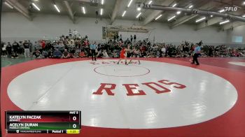 105 lbs 1st Place Match - Katelyn Faczak, Bennett vs Acelyn Duran, Pueblo Central