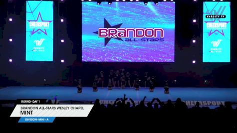 Brandon All-Stars Wesley Chapel - Mint [2024 L2 Mini - A Day 1] 2024 CHEERSPORT National All Star Cheerleading Championship