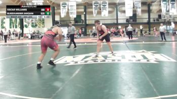 285 lbs Consi Of 8 #2 - Oscar Williams, Maryland vs Eliedxander Jarquin, Bloomsburg