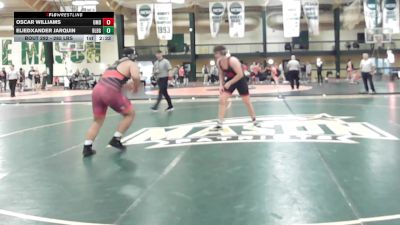 285 lbs Consi Of 8 #2 - Oscar Williams, Maryland vs Eliedxander Jarquin, Bloomsburg
