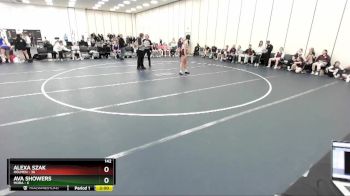 142 lbs Round 1 (4 Team) - Alexa Szak, Holmen vs Ava Showers, Mora