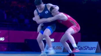 125 kg Bronze - Shatlyk Hemelyayev, TKM vs Yeihyun Jung, KOR