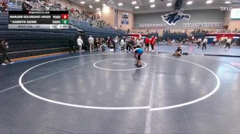 107 lbs Quarterfinal - Kamryn Quinn, Klein Collins vs Marlene Solorzano Aviles, Richardson Pearce