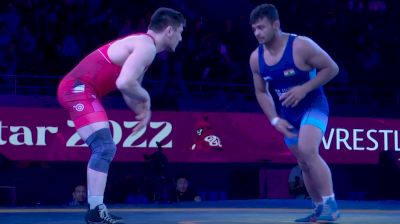 86 kg Gold - Deepak Punia, IND vs Azamat Dauletbekov, KAZ