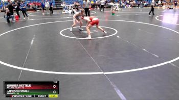 120 lbs Round 4 - Gunner Rettele, Millard South vs Jameson Small, Kearney