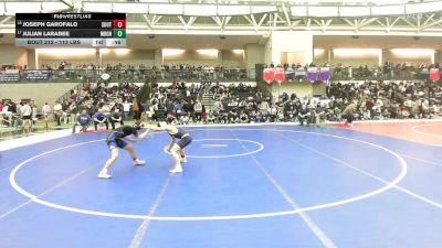 113 lbs Consi Of 16 #2 - Joseph Garofalo, Southington vs Julian Larabee, Morgan