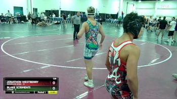 126 lbs Round 8 (10 Team) - Jonathon Westberry, Reservoir Dogs vs Blake Scrimenti, Lapeer