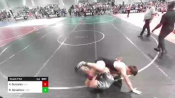 137 lbs Quarterfinal - Dylan Guillermo, Cvbjj vs James Gensaw Jr, Gensaw Elite