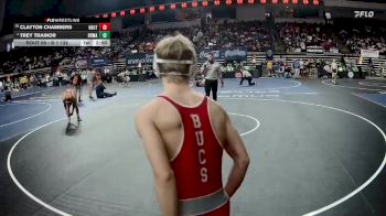 D 1 132 lbs Champ. Round 1 - Clayton Chambers, Haughton vs Trey Trainor, Brother Martin