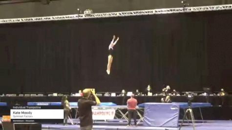 Kate Moody - Individual Trampoline, Gymnast Factory - 2021 USA Gymnastics Championships