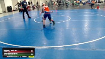 215 lbs Semis (4 Team) - Hadley Antony, Canby vs Greyson Bunde, Maple River/USC