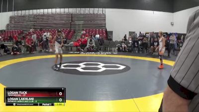 80 lbs Quarterfinals (8 Team) - Logan Tuck, Team Revival vs Logan Lakhlani, Patriots Wrestling Club