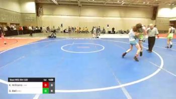 120 lbs Rr Rnd 1 - Kaedyn Williams, LAW vs Owen Bell, Headhunters WC