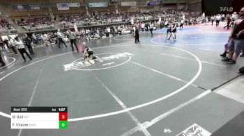 70 lbs Quarterfinal - Burl Dull, Mat Time vs Fernando Chavez, Duran Elite