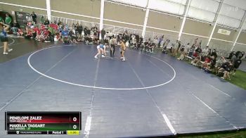 85 lbs Round 2 (4 Team) - Makella Taggart, Mat Demons vs Penelope Zalez, Team Arizona
