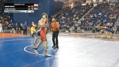 157 lbs Cons. Round 6 - Luke Scholz, Cranford vs Drew Moro, Brecksville