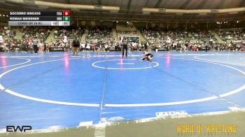 55 lbs Consi Of 16 #2 - Socorro Hinojos, Texas Elite vs Roman Meissner, Neighborhood Wrestling Club