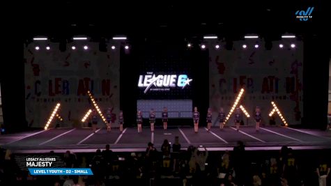 Legacy Allstars - Majesty [2025 L1 Youth - D2 - Small Day 1] 2025 The Varsity All Star CELEBRATION