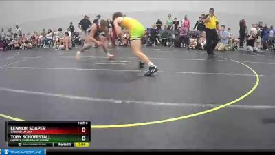 187 lbs Semifinal - Toby Schoffstall, Liberty Christian Academy vs Lennon Soaper, Ground Up USA