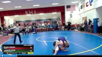 152 lbs Cons. Round 1 - Landon Cook, Mountain View vs Elijah Hedum, South