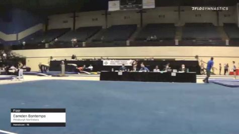 Camden Bontempo - Floor, Pittsburgh Northstars - 2021 USA Gymnastics Development Program National Championships