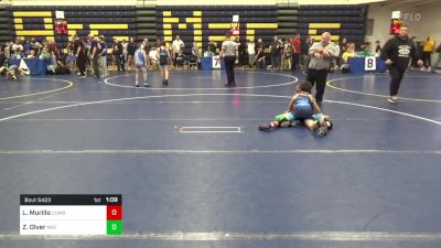 87 lbs Semifinal - Leonidas Murillo, Cumberland Valley vs Zavier Olver, Mat Assassins