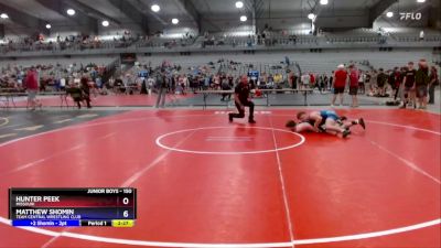 150 lbs Champ. Round 1 - Matthew Shomin, Team Central Wrestling Club vs Hunter Peek, Missouri