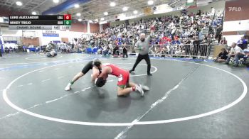 165 lbs Champ. Round 1 - Mikey Trejo, Bishop Union vs Luke Alexander, Los Alamitos
