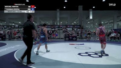70 kg Cons. Sub-rd Of 16 - Mitchel Hrnyak, FHC Mat Club vs Thomas Stofka, George Mason