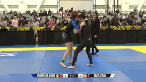 Shayla Tran vs Julianna Ilisa Aguilar 2024 World IBJJF Jiu-Jitsu No-Gi Championship