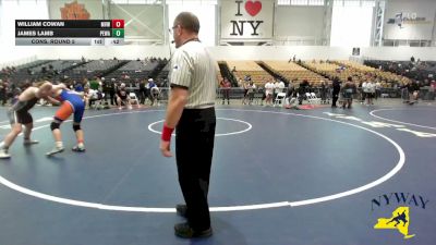 157 lbs Cons. Round 5 - William Cowan, Mohawk Valley WC vs James Lamb, Purple Eagles Wrestling Academy