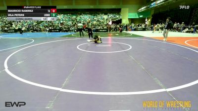 46 lbs Consolation - Mauricio Ramirez, Team Aggression vs Uila Peters, LV Bear Wrestling Club