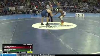 182 lbs Cons. Round 1 - Chuka Osuala, Bishop Ryan vs Rayne Korsmo, Northwood