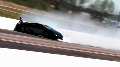 Lamborghini Wrecks Violently At 220+ MPH