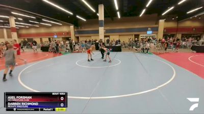 67 lbs Quarterfinal - Axel Forsman, Vici Wrestling Club vs Darren Richmond, ReZults Wrestling