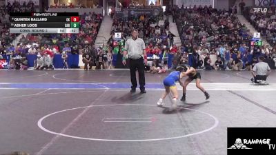 70 lbs Cons. Round 2 - Asher Loos, Carroll vs Quinten Ballard, Chaparral Kids