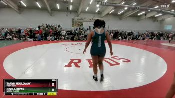 190 lbs Quarterfinal - Gisela Rivas, North Platte vs Taryn Holloway, Vista Peak