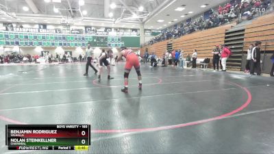 165 lbs Champ. Round 1 - Benjamin Rodriguez, Valhalla vs Nolan Steinkellner, Chaparral