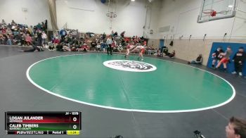 157B Semifinal - Logan Julander, Kemmerer vs Caleb Timbers, Natrona County