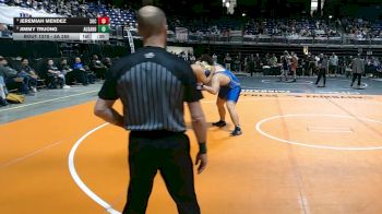 5A 285 lbs Cons. Round 2 - Jeremiah Mendez, Dallas South Oak Cliff vs Jimmy Truong, Austin Anderson