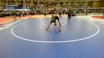 157 lbs Cons. Round 3 - Mac Shafer, Fort Worth Benbrook vs Johan Rodriguez, El Paso