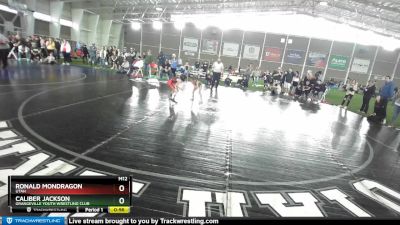 49 lbs Cons. Round 3 - Ronald Mondragon, Utah vs Caliber Jackson, Grangeville Youth Wrestling Club