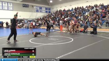 62 lbs Champ. Round 1 - Jack Ludwig, Simi Valley vs Adrian Gonzalez, Total Kaos