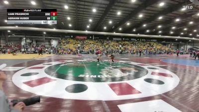 90 lbs Cons. Round 4 - Liam Prasnicki, Dakota Boyz Wrestling Club vs Abrahm Huber, MATPAC Wrestling